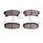 Dynamite Friction 1551-0354-00 Disc Brake Pad Set - Rear