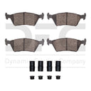 Dynamic Friction 1551-0381-01 Disc Brake Pad Set - Rear