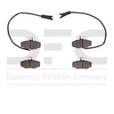 Dynamite Friction 1551-0408-10 Disc Brake Pad Set - Rear