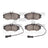Dynamite Friction 1551-0419-10 Disc Brake Pad Set - Front