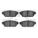 Dynamic Friction 1551-0596-00 Disc Brake Pad Set - Rear