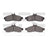 Dynamite Friction 1551-0628-00 Disc Brake Pad Set - Rear