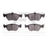 Dynamite Friction 1551-0644-00 Disc Brake Pad Set - Front