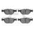 Dynamite Friction 1551-0682-00 Disc Brake Pad Set - Front