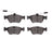 Dynamite Friction 1551-0710-00 Disc Brake Pad Set - Front