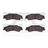 Dynamite Friction 1551-0729-00 Disc Brake Pad Set - Rear