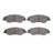 Dynamite Friction 1551-0774-00 Disc Brake Pad Set - Front
