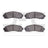 Dynamite Friction 1551-0833-00 Disc Brake Pad Set - Front