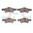 Dynamite Friction 1551-0857-00 Disc Brake Pad Set - Front