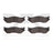 Dynamite Friction 1551-0897-00 Disc Brake Pad Set - Front