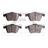Dynamite Friction 1551-0915-40 Disc Brake Pad Set - Front