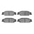 Dynamite Friction 1551-0922-00 Disc Brake Pad Set - Rear