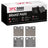 Dynamite Friction 1551-0971-09 Parking Brake Disc Brake Pad Set - Rear