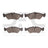 Dynamite Friction 1551-1006-00 Disc Brake Pad Set - Rear