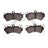 Dynamite Friction 1551-1007-00 Disc Brake Pad Set - Front