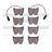 Dynamite Friction 1551-1029-00 Disc Brake Pad Set - Front