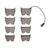 Dynamite Friction 1551-1029-10 Disc Brake Pad Set - Front