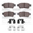 Dynamite Friction 1551-1088-01 Disc Brake Pad Set - Rear