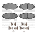 Dynamic Friction 1551-1178-01 Disc Brake Pad Set - Front