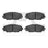 Dynamite Friction 1551-1211-00 Disc Brake Pad Set - Front