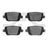 Dynamite Friction 1551-1314-00 Disc Brake Pad Set - Rear