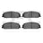 Dynamite Friction 1551-1351-00 Disc Brake Pad Set - Front