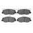 Dynamite Friction 1551-1384-00 Disc Brake Pad Set - Front