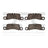Dynamite Friction 1551-1390-10 Disc Brake Pad Set - Rear