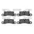 Dynamite Friction 1551-1453-00 Disc Brake Pad Set - Rear