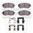 Dynamite Friction 1551-1539-01 Disc Brake Pad Set - Front