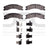 Dynamite Friction 1551-1565-01 Disc Brake Pad Set - Front or Rear