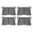 Dynamite Friction 1551-1576-00 Disc Brake Pad Set - Front