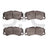 Dynamite Friction 1551-1742-00 Disc Brake Pad Set - Front