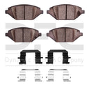 Dynamic Friction 1551-1864-01 Disc Brake Pad Set - Front