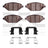 Dynamite Friction 1551-1864-01 Disc Brake Pad Set - Front