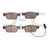 Dynamite Friction 1551-1953-00 Disc Brake Pad Set - Front