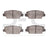 Dynamite Friction 1551-2050-00 Disc Brake Pad Set - Rear