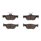 Dynamite Friction 1551-2219-00 Disc Brake Pad Set - Rear