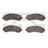 Dynamite Friction 1551-2281-00 Disc Brake Pad Set - Rear
