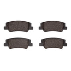 Dynamite Friction 1551-2299-00 Disc Brake Pad Set - Rear