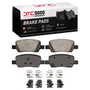Dynamic Friction 1551-2381-01 Disc Brake Pad Set - Rear