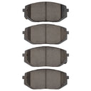 Dynamic Friction 1551-2398-10 Disc Brake Pad Set - Front