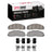 Dynamite Friction 1551-2490-01 Disc Brake Pad Set - Front