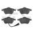 Dynamite Friction 1552-0687-10 Disc Brake Pad Set - Front