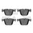 Dynamite Friction 1552-0919-10 Disc Brake Pad Set - Rear