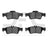 Dynamite Friction 1552-0986-00 Disc Brake Pad Set - Rear