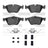 Dynamite Friction 1552-1061-01 Disc Brake Pad Set - Front