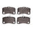 Dynamite Friction 1552-1300-00 Disc Brake Pad Set - Rear