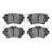 Dynamite Friction 1552-1801-00 Disc Brake Pad Set - Front