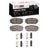 Dynamite Friction 1552-2398-02 Disc Brake Pad Set - Front